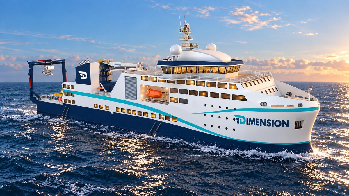 Maxwell Class — multipurpose hybrid cable lay vessel